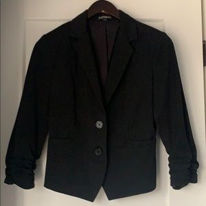 Express 2 Button Blazer, Black, Size 4